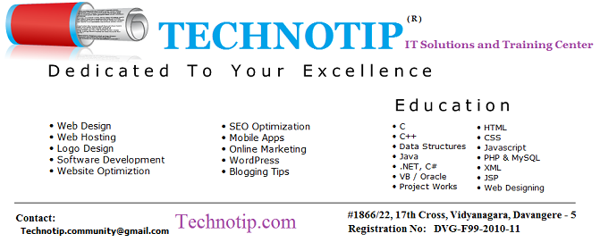 Technotip IT Solutions Training center Flex Banner thumbnail About