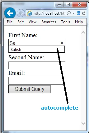 autocomplete-html5-form