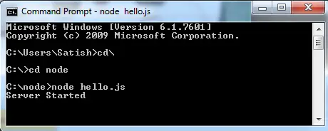 node-http-server-start